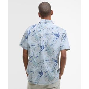 Barbour Valleyfield Palm-Print Short-Sleeved Shirt